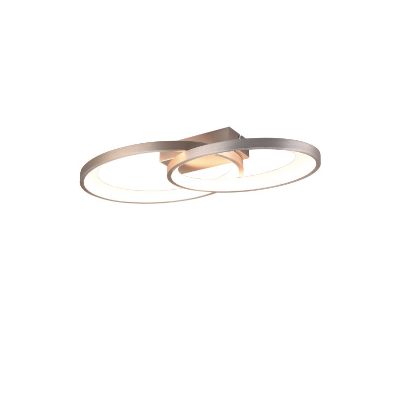 - Malaga - Matt Nickel LED Ceiling Lamp 3000K Trio-R64482107 - Malaga - Matt Nickel LED Ceiling Lamp 3000K