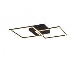 Trail - Matt Black LED Ceiling Lamp 3000K