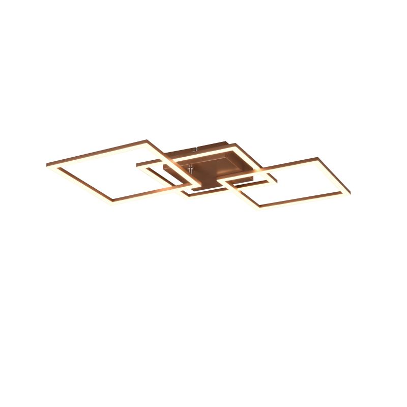- Trail - Coffee 3 Light LED Ceiling Lamp 3000K Trio-R64493165 - Trail - Coffee 3 Light LED Ceiling Lamp 3000K