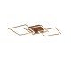 - Trail - Coffee 3 Light LED Ceiling Lamp 3000K Trio-R64493165 - Trail - Coffee 3 Light LED Ceiling Lamp 3000K