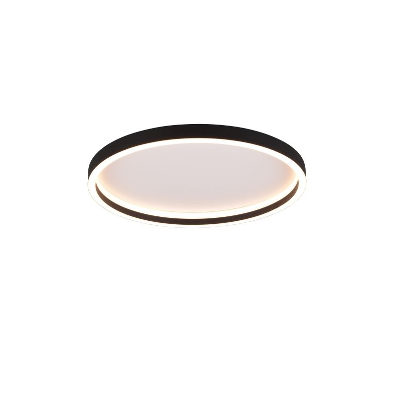 - Rotonda - White & Black Circle LED Ceiling Lamp Trio-R64502132 - Rotonda - White & Black Circle LED Ceiling Lamp