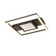Trio-R64801932 - Wheeler - Matt Black LED Ceiling Lamp 3000K