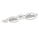 Trio-R64821106 - Lumos - Chrome Aluminium LED Ceiling Lamp 4000K