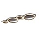 Trio-R64821109 - Lumos - Black Aluminium LED Ceiling Lamp 3000K