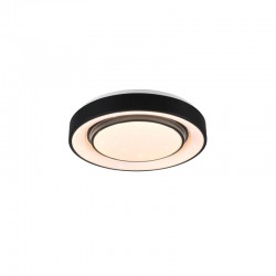Mona - Smart White & Black RGBW Flush Ø 38 cm Mona - Smart White & Black RGBW Flush Ø 38 cm