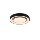 Trio-R65041032 - Mona - Smart White & Black RGBW Flush Ø 38 cm