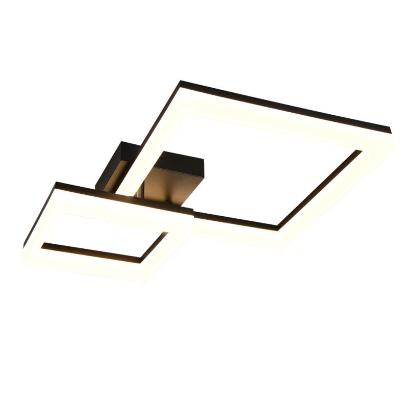 - Camino - Matt Black LED Flush 3000K Trio-R65771232 - Camino - Matt Black LED Flush 3000K
