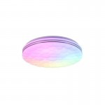 Tiger - White RGB Ceiling Lamp with Remote Control Ø 38 cm