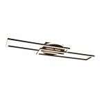 Twister - Matt Black CCT Flush with Remote Control Twister - Matt Black CCT Flush with Remote Control