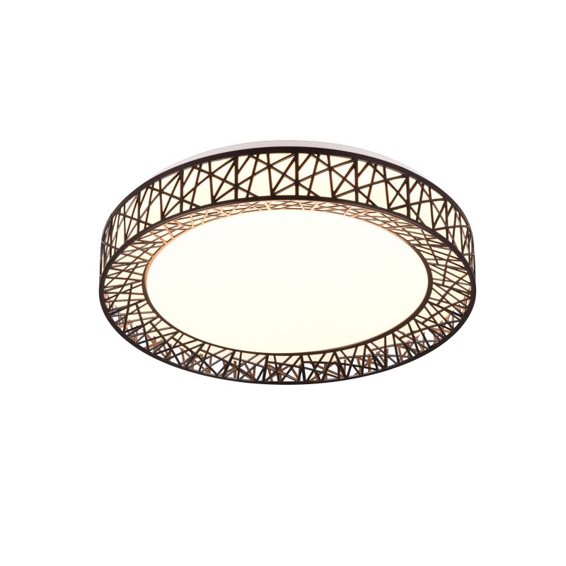- Cluster - Decorative Black CCT Ceiling Lamp with Remote Control Trio-R67321102 - Cluster - Decorative Black CCT Ceiling Lamp with Remote Control