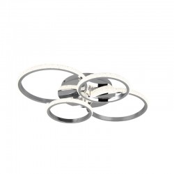 Cires - Chrome 4 Light LED Ceiling Lamp with Crystal 4000K Cires - Chrome 4 Light LED Ceiling Lamp with Crystal 4000K