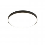 Spica - Black LED Flush ∅ 27 cm