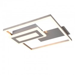 Spiro - Matt Nickel LED Ceiling Lamp 2500 lm Spiro - Matt Nickel LED Ceiling Lamp 2500 lm