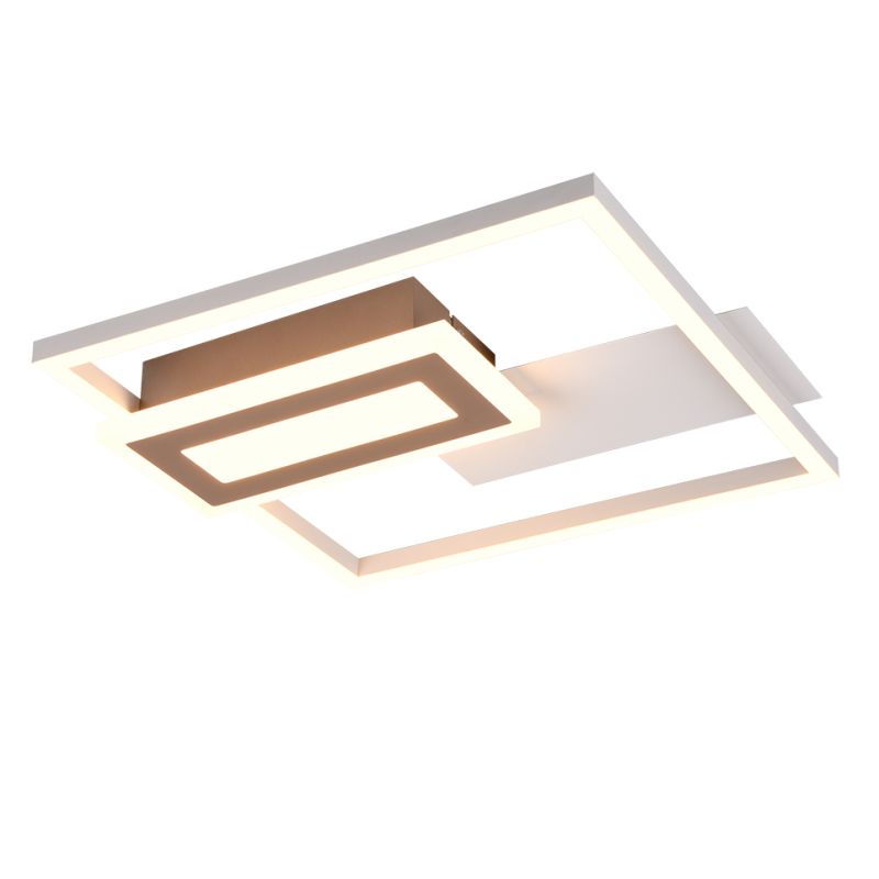 - Spiro - Warm Grey LED Ceiling Lamp 2500 lm Trio-R67862176 - Spiro - Warm Grey LED Ceiling Lamp 2500 lm