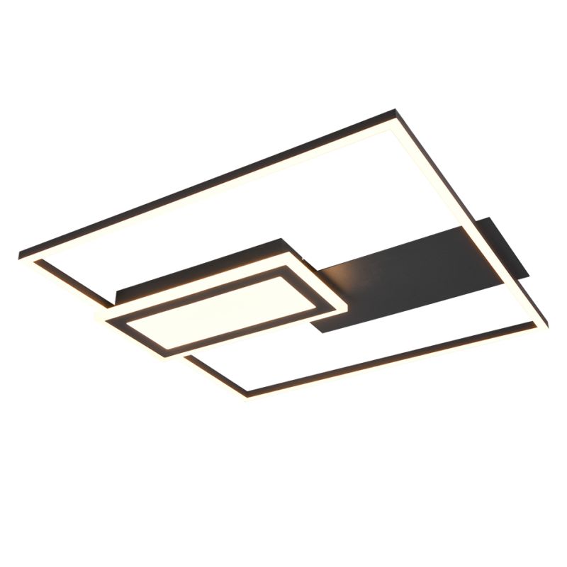 - Spiro - Matt Black CCT Ceiling Lamp 3800 lm Trio-R67862932 - Spiro - Matt Black CCT Ceiling Lamp 3800 lm