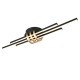 - Cinto - Black & Gold Ceiling Lamp Trio-R67873180 - Cinto - Black & Gold Ceiling Lamp