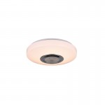 Maia - White RGBW Ceiling Lamp with Bluetooth Speaker Ø 33 cm Maia - White RGBW Ceiling Lamp with Bluetooth Speaker Ø 33 cm