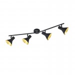 Nina - Black & Gold 4 Spotlights Nina - Black & Gold 4 Spotlights