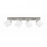 Tommy - Matt Nickel 4 Spotlights with White Shade Tommy - Matt Nickel 4 Spotlights with White Shade