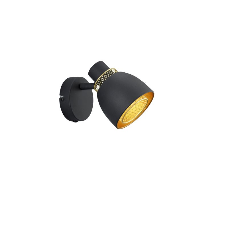 Trio-R80811032 - Punch - Black & Gold Spotlight