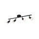 - Paris - Black 4 Spotlights Trio-R80914032 - Paris - Black 4 Spotlights