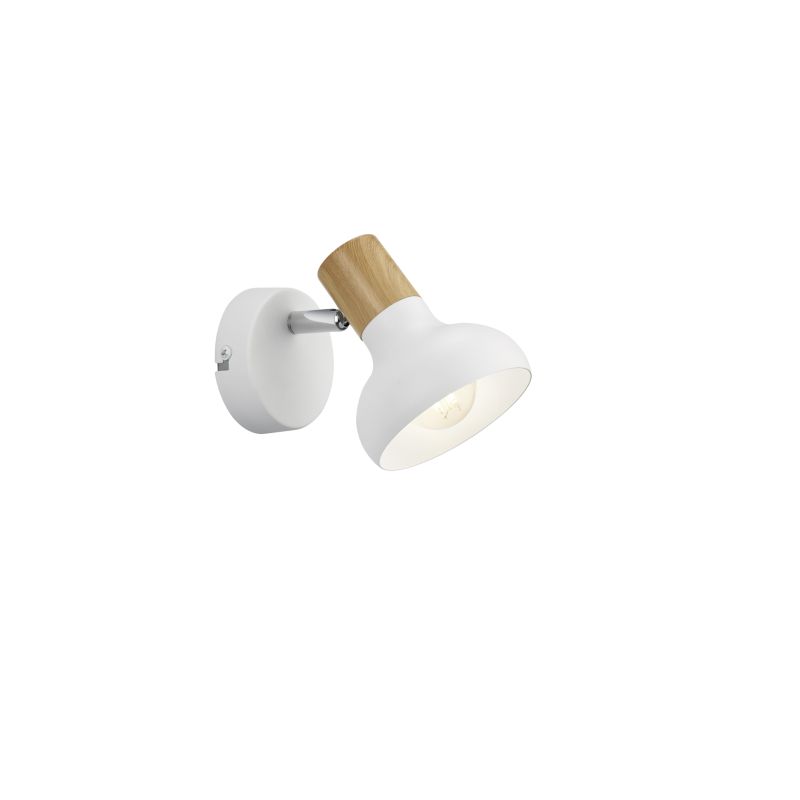 - Latika - White & Wood Spotlight Trio-R81521031 - Latika - White & Wood Spotlight