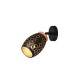 Trio-R81571780 - Bidar - Black Spotlight with Gold & Wood Accent
