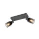 - Cadiz - Anthracite 2 Spotlights with Smoked Ombre Glass Trio-R81782042 - Cadiz - Anthracite 2 Spotlights with Smoked Ombre Glass