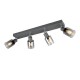 - Cadiz - Anthracite 4 Spotlights with Smoked Ombre Glass Trio-R81784042 - Cadiz - Anthracite 4 Spotlights with Smoked Ombre Glass
