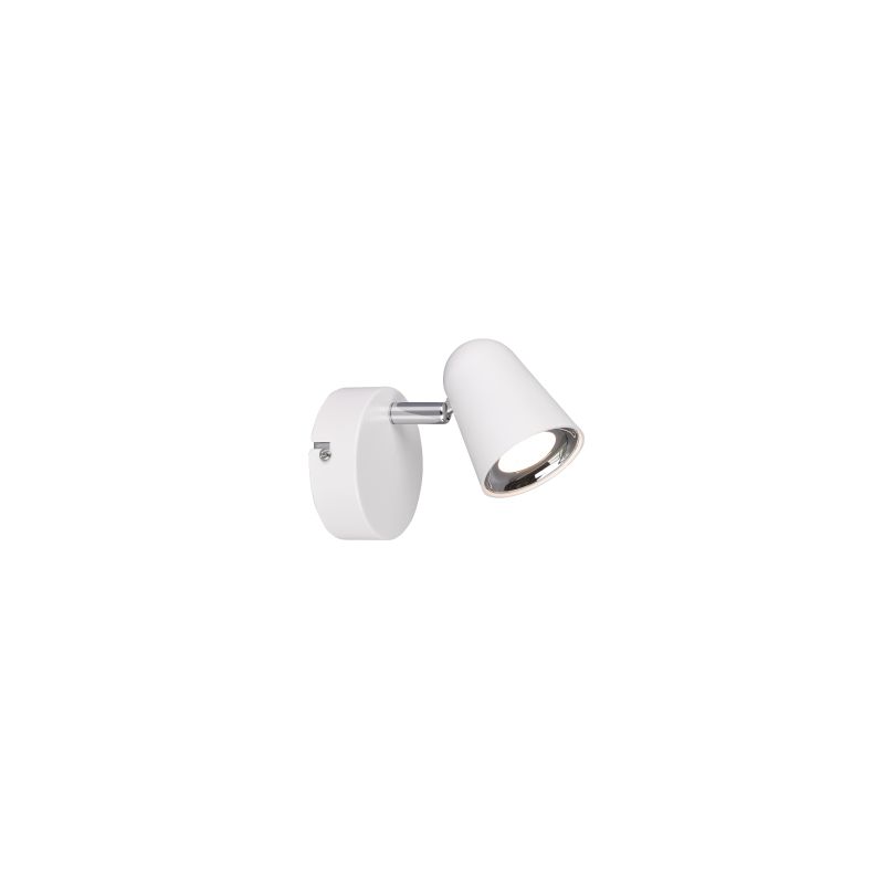 Trio-R82121131 - Toulouse - White & Silver LED Spotlight