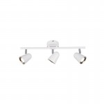 Toulouse - White & Silver LED 3 Spotlights