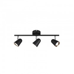 Toulouse - Black & Silver LED 3 Spotlights Toulouse - Black & Silver LED 3 Spotlights