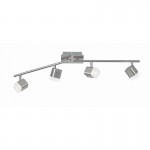 Roubaix - Matt Nickel LED 4 Spotlights Roubaix - Matt Nickel LED 4 Spotlights