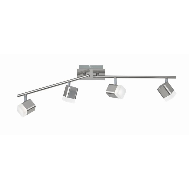 Trio-R82154107 - Roubaix - Matt Nickel LED 4 Spotlights