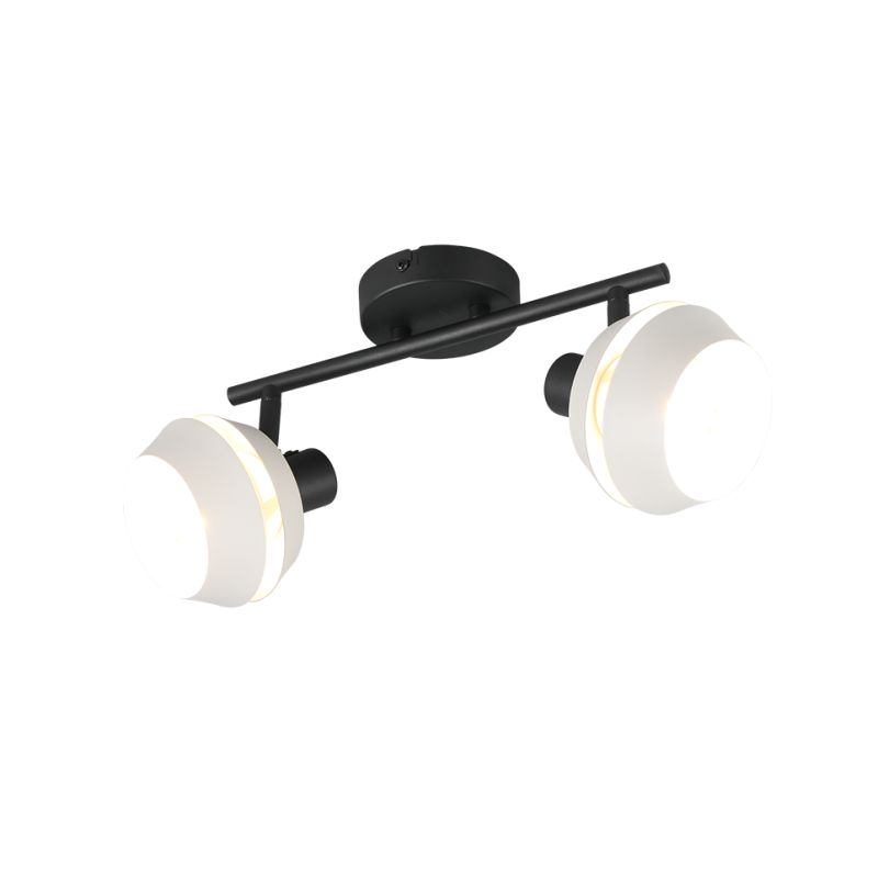 - Isla - Matt Black 2 Spotlights with Warm Grey Trio-R86362076 - Isla - Matt Black 2 Spotlights with Warm Grey