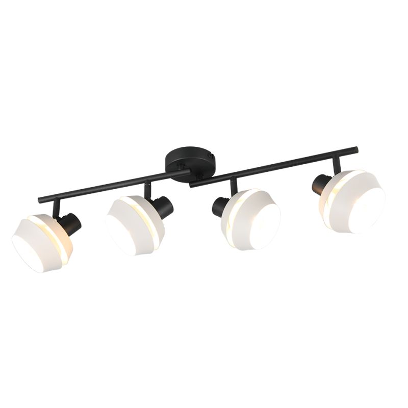 - Isla - Matt Black 4 Spotlights with Warm Grey Trio-R86364076 - Isla - Matt Black 4 Spotlights with Warm Grey