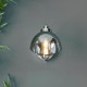 Endon-100044 - Caspa - Smoked Glass & Bright Nickel Wall Lamp