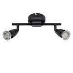Amalfi - Matt Black 2 Light Bar Spotlights Amalfi - Matt Black 2 Light Bar Spotlights