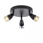 Amalfi - Matt Black 3 Light Round Spotlights Amalfi - Matt Black 3 Light Round Spotlights