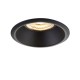 Saxby-101343 - ShieldECO CCT - Bathroom Anti-Glare Black Recessed Downlight CCT