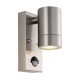 Saxby-101351 - Palin - Marine Grade Stainless Steel Downlight PIR Wall Lamp
