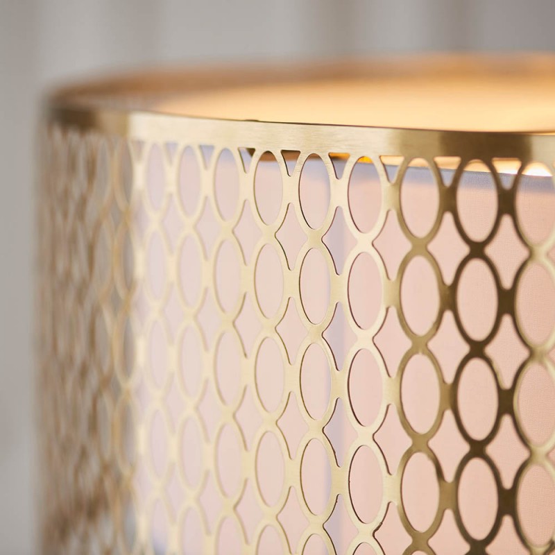 Endon-101569 - Cordero - Gold 3 Light Pendant with Frosted Diffuser