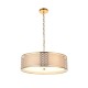 Endon-101569 - Cordero - Gold 3 Light Pendant with Frosted Diffuser