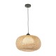 Endon-101572 - Bali - Natural Bamboo with White Diffuser Pendant