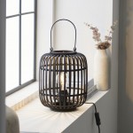 Mathias - Dark Bamboo Table Lamp Mathias - Dark Bamboo Table Lamp