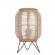 Endon-101686 - Zaire - Natural Bamboo Table Lamp with Natural Linen
