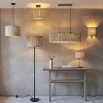 Longshore - Black Table Lamp with Natural Seagrass Shade Longshore - Black Table Lamp with Natural Seagrass Shade