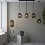Mathias - Dark Bamboo 3 Light over Island Fitting Mathias - Dark Bamboo 3 Light over Island Fitting