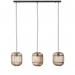 Mathias - Natural Bamboo 3 Light over Island Fitting Mathias - Natural Bamboo 3 Light over Island Fitting
