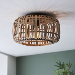Mathias - Natural Bamboo Ceiling Lamp